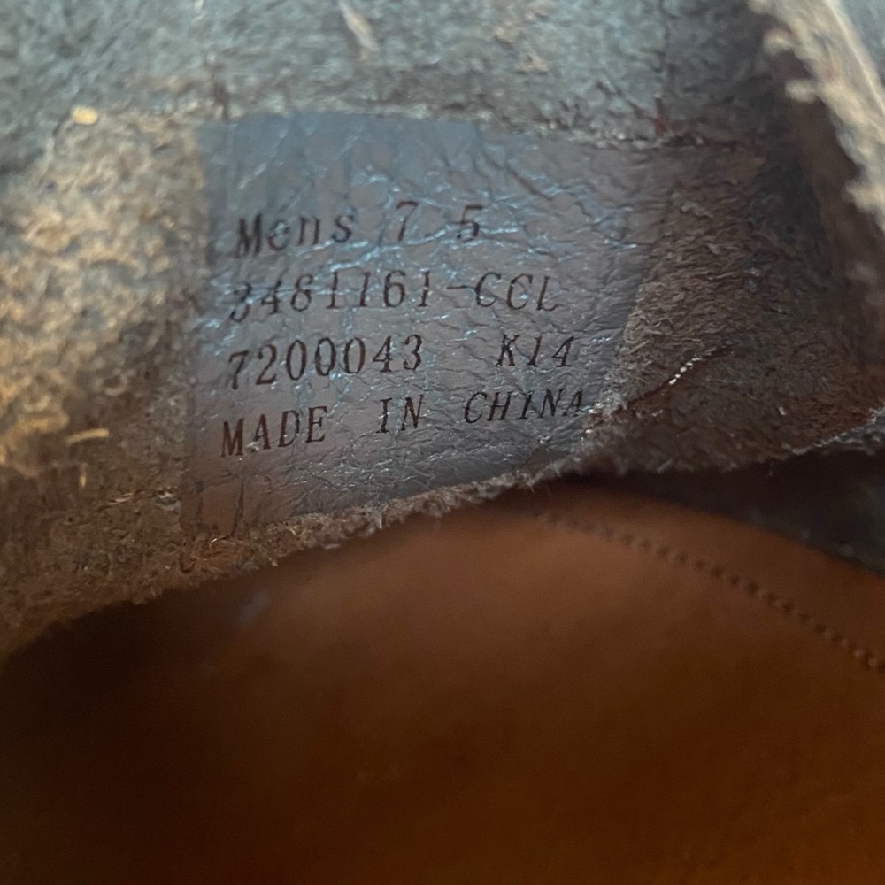 Frye Gates Walker Low Leather Sneaker Mens 7.5 Stone Gray Lace Up Lifestyle - Picture 10 of 10
